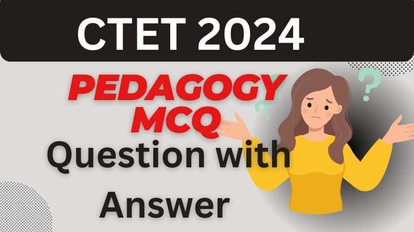 CTET 2021 CDP Question Paper 1 january 2022