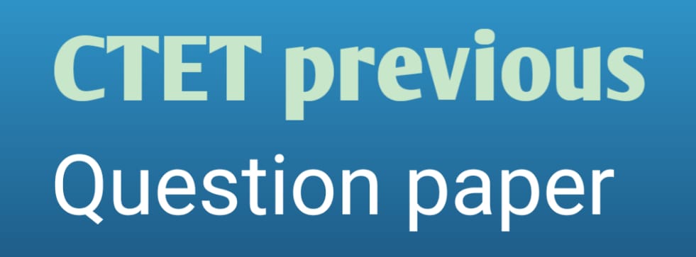 CTET Previous year Question Paper 1 january 2022 EVS Question