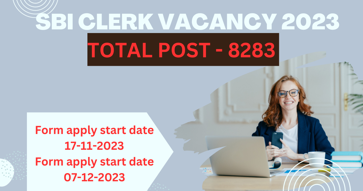 SBI Clerk Vacancy 2023